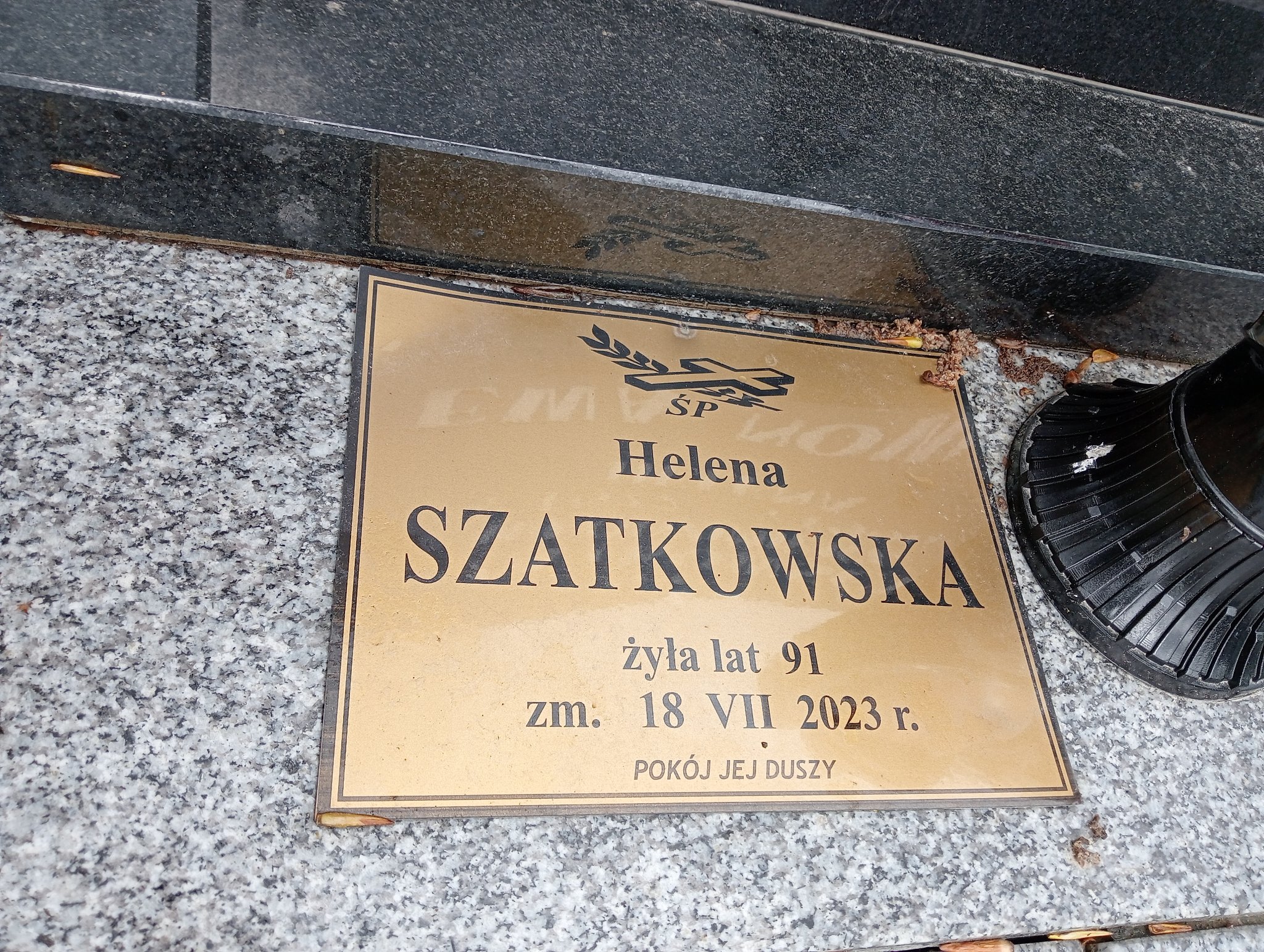 Grób Ewa Józefa Nowak