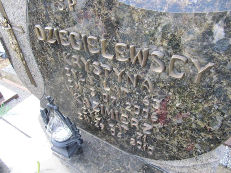 Krystyna Dzięgielewska Stara Biała - Grobonet - Wyszukiwarka osób pochowanych