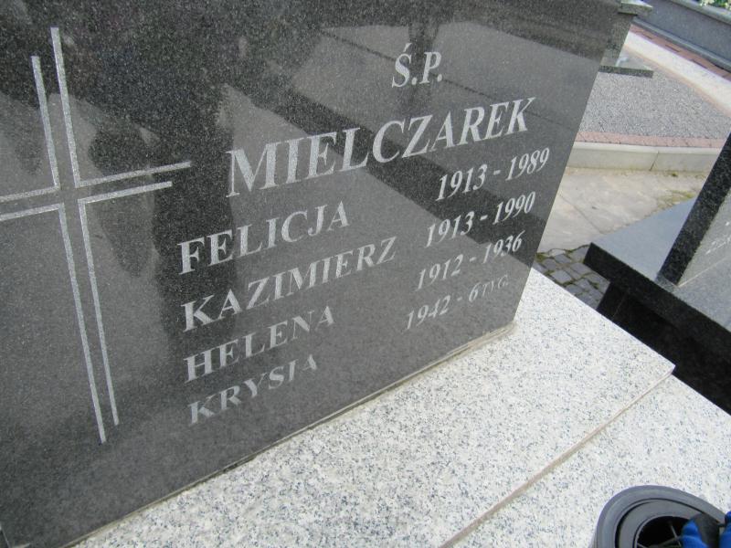 Helena Mielczarek 1905 Stara Biała - Grobonet - Wyszukiwarka osób pochowanych