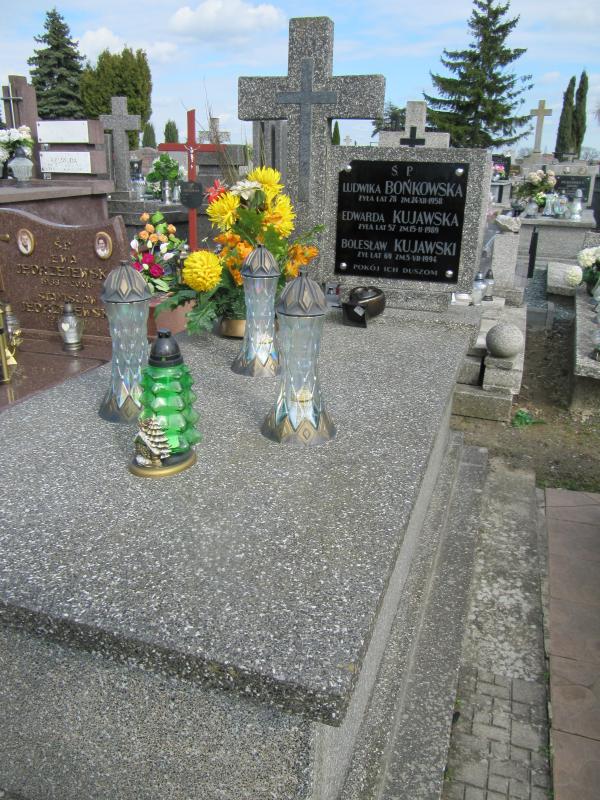 Grób Ludwika Bońkowska