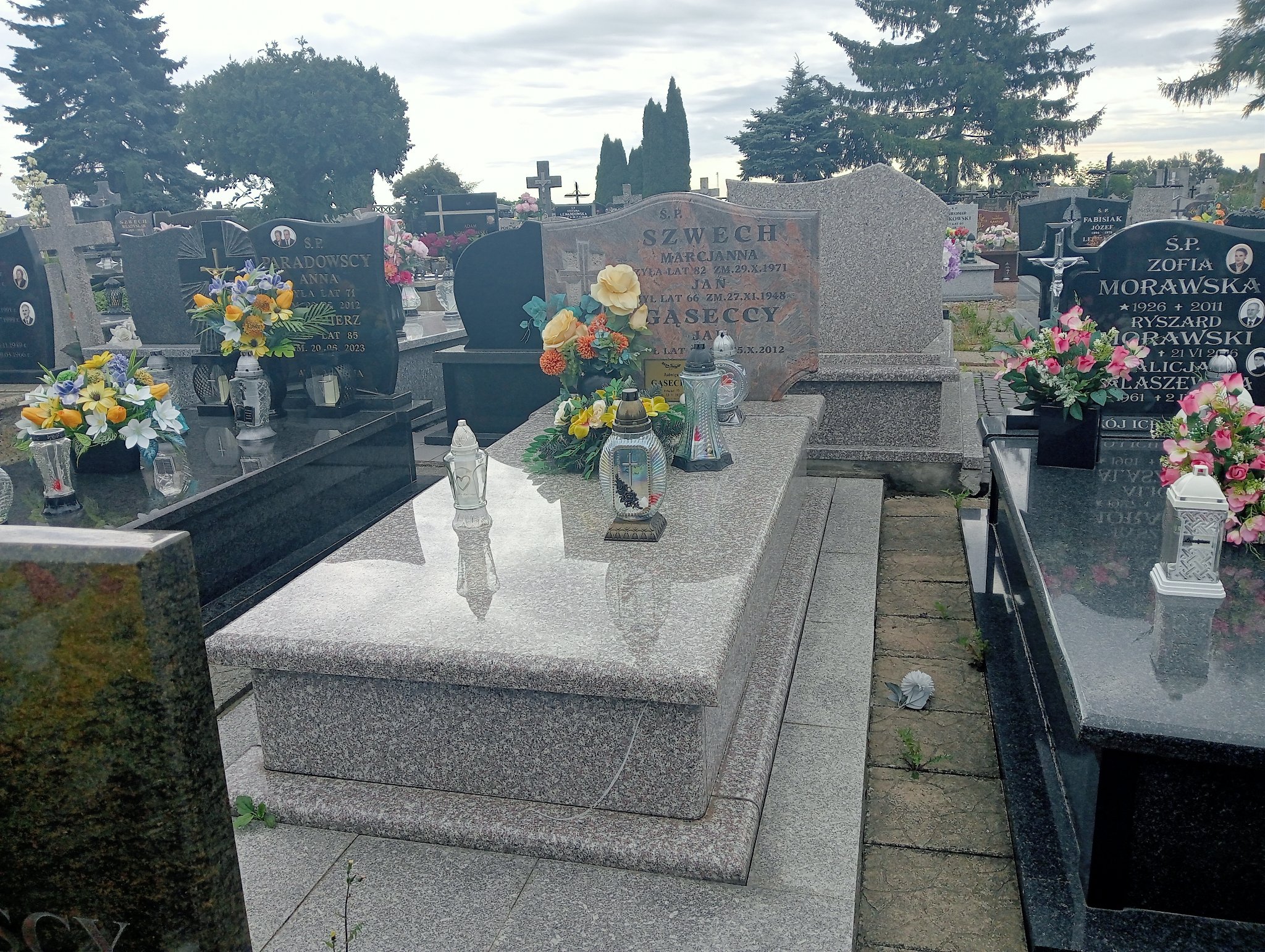 Grób Jadwiga Gąsecka