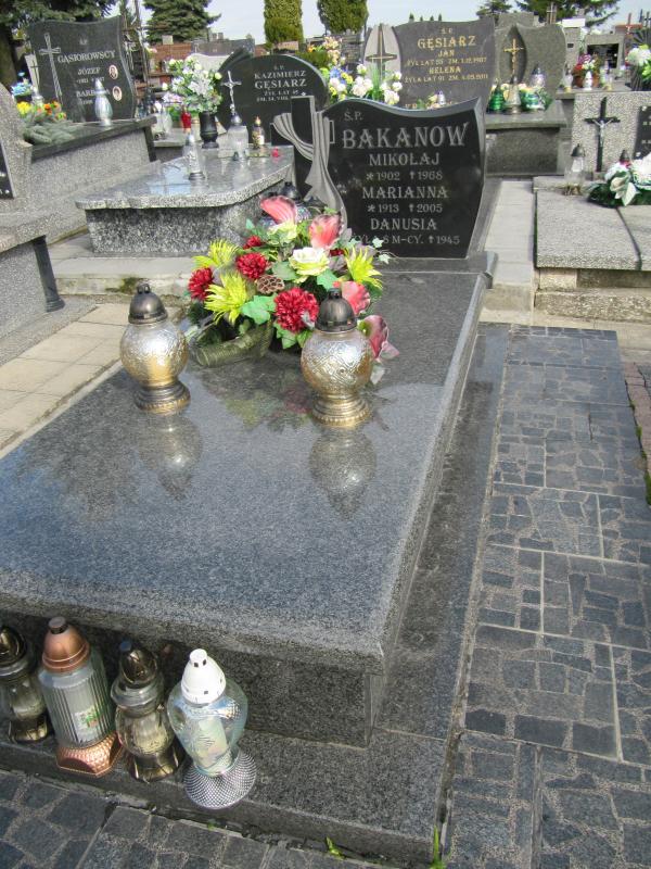 Mikołaj Bakanow 1905 Stara Biała - Grobonet - Wyszukiwarka osób pochowanych