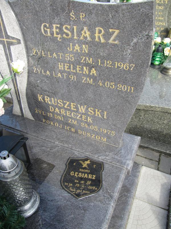 Dariusz Kruszewski Stara Biała - Grobonet - Wyszukiwarka osób pochowanych