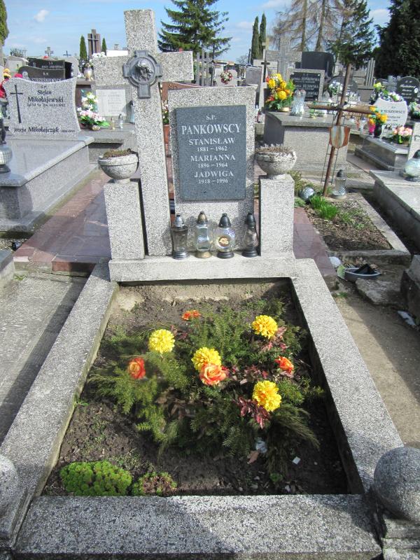 Jadwiga Pankowska 1905 Stara Biała - Grobonet - Wyszukiwarka osób pochowanych