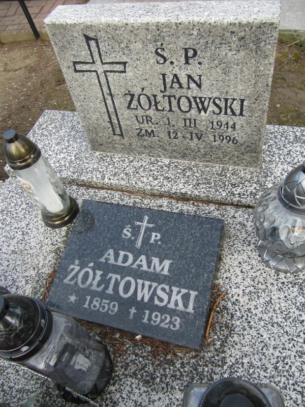 Adam Żółtowski 1905 Stara Biała - Grobonet - Wyszukiwarka osób pochowanych