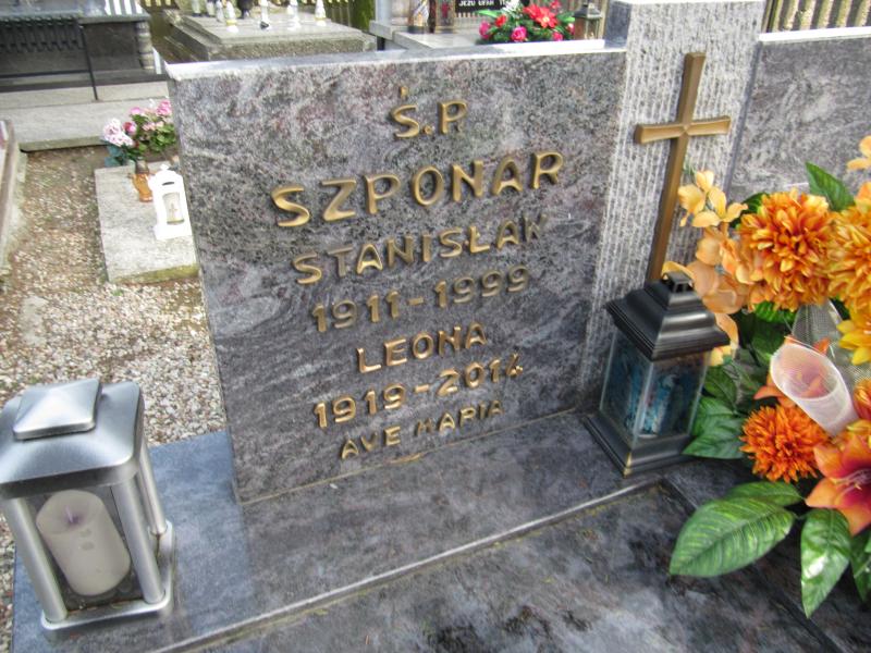 Leona Szponar 1905 Stara Biała - Grobonet - Wyszukiwarka osób pochowanych