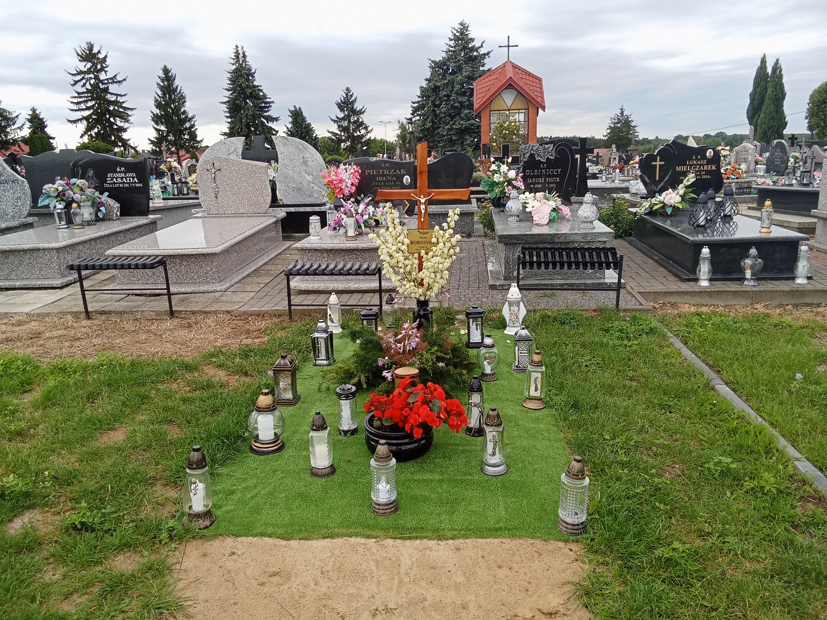 Grób Michał Borniński